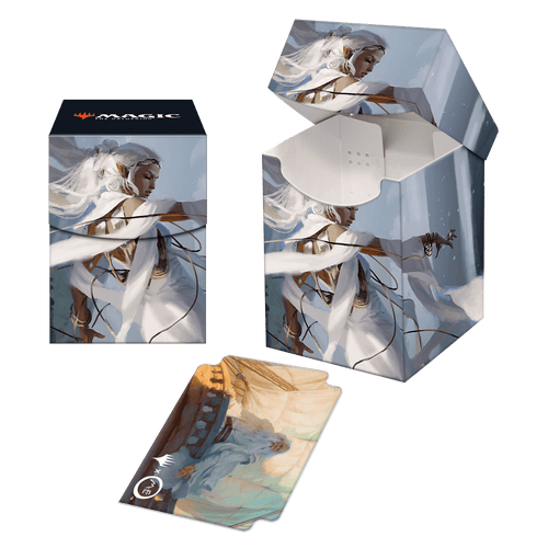 Lord of the Rings: Tales of Middle-Earth Galadriel 100+ Deck Box - Magic the Gathering TCG