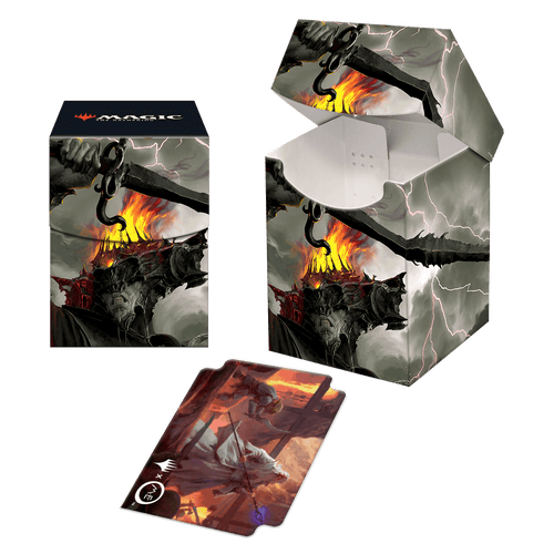 Lord of the Rings: Tales of Middle-Earth Sauron 100+ Deck Box - Magic the Gathering TCG