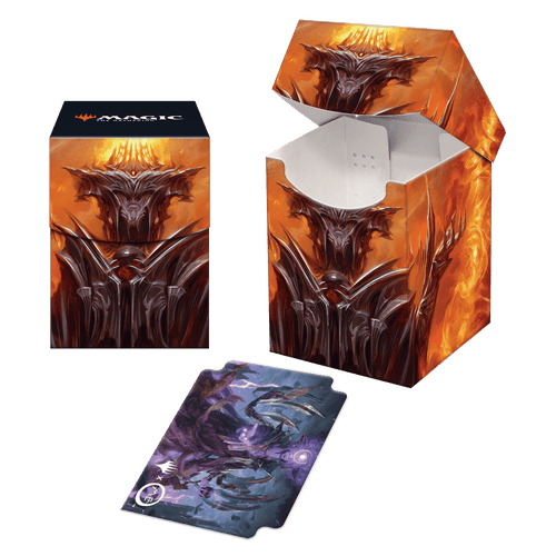 Lord of the Rings: Tales of Middle-Earth Sauron, The Dark Lord 100+ Deck Box - Magic the Gathering TCG