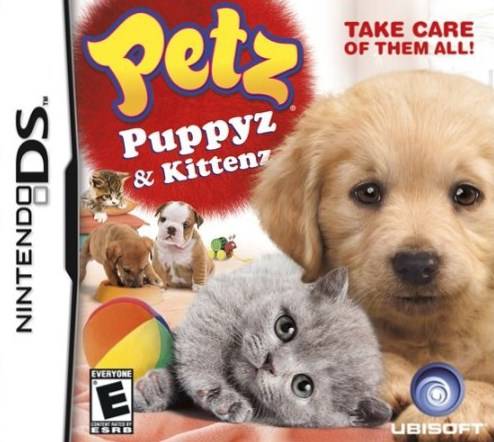 Petz Puppyz & Kittenz Front Cover - Nintendo DS Pre-Played