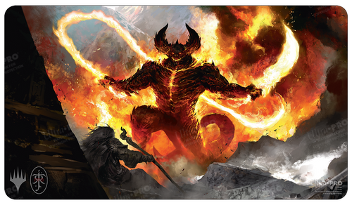 Lord of the Rings: Tales of Middle-Earth Balrog Playmat - Magic the Gathering TCG