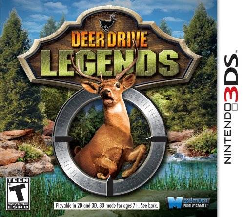 Deer Drive Legends Front Cover - Nintendo 3DS Pre-Played