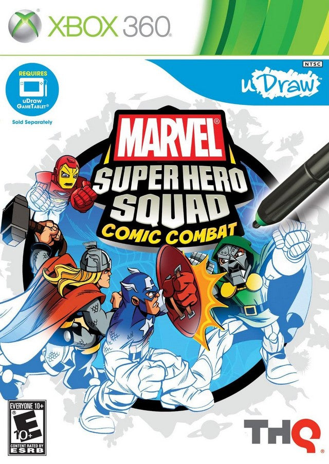 Marvel Super Hero Squad Comic Combat UDraw - Xbox 360 Pre-Played