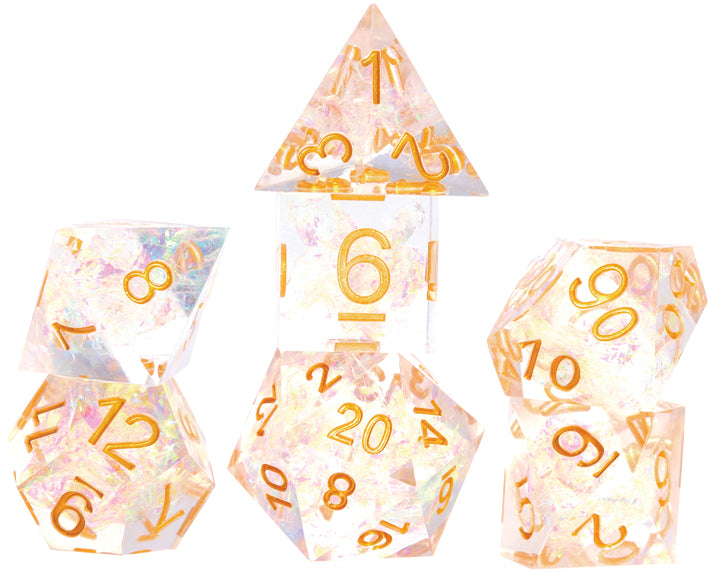 RPG Dice Set (7) - Sharp Crystal Fairy