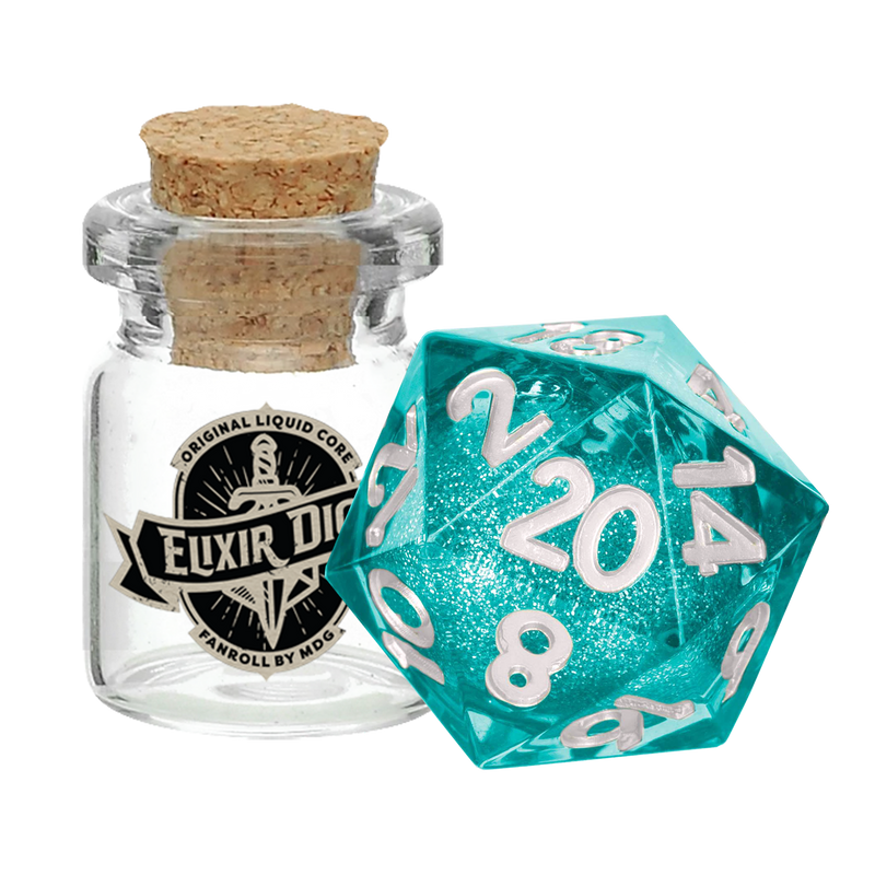 Mana Extract - Individual D20 Elixir Liquid Core Dice