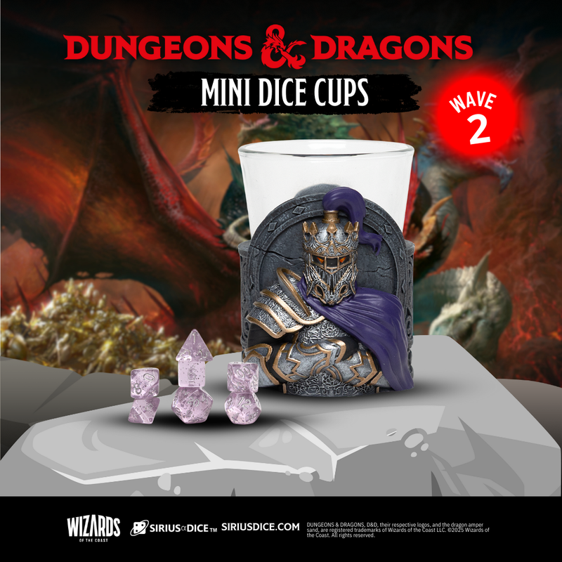 Dungeons & Dragons Mystery Mini Dice Cups Wave 2