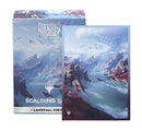 Dragon Shields (100) Matte Dual Landfall Series - Scalding Tarn