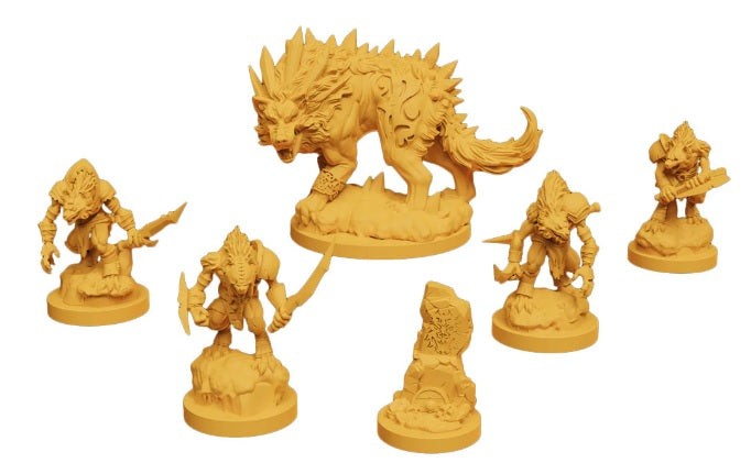 Fenra, Wolf of the End Times & Chainless Curs - Godtear