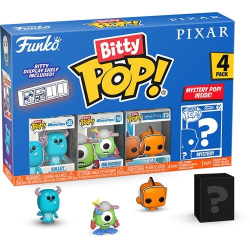 Bitty Pop! Pixar 4 Pack - Monsters Inc.