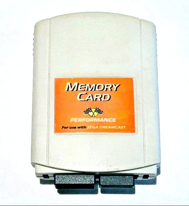 Performance Memory Card - Sega Dreamcast Pre-Played