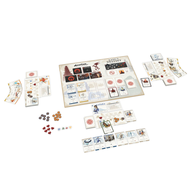 Avatar the Last Airbender Aangs Destiny Cooperative Deck-Building Game