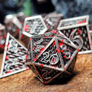 Dragon Scale Dragon Slayer Metal Dice Set