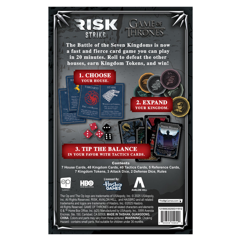 Risk Strike: Game of Thrones