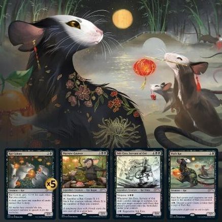 Magic the Gathering Secret Lair Year of the Rat
