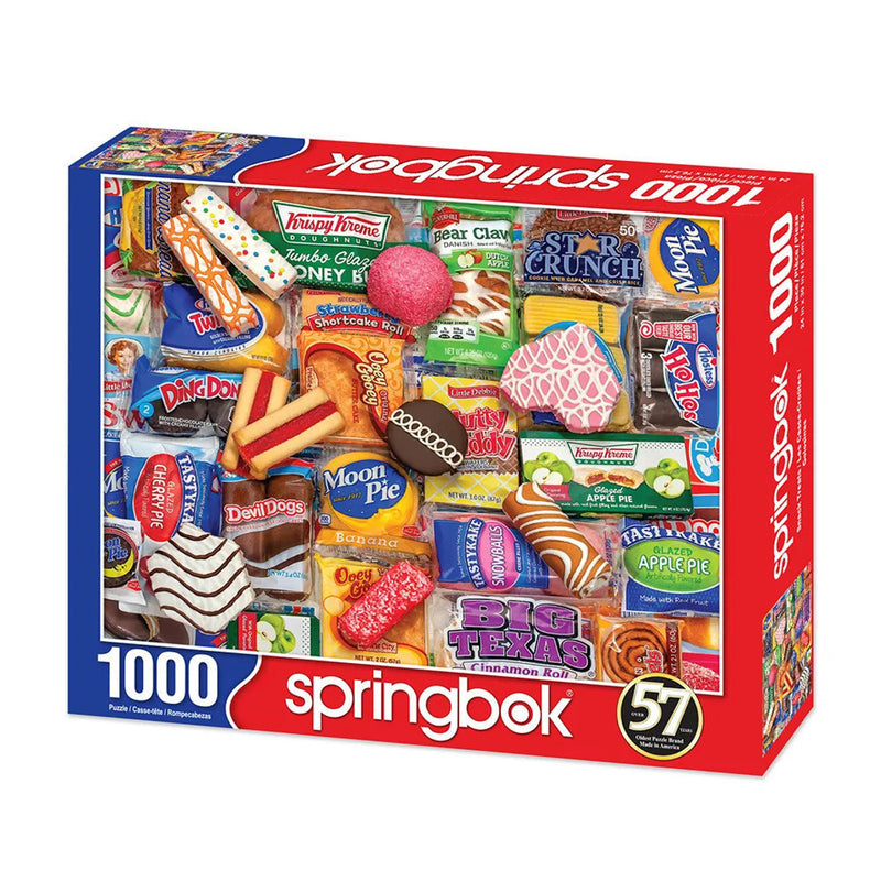 Snack Treats 1,000 Piece Puzzle