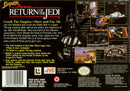 Super Star Wars: Return of the Jedi Back Cover - Super Nintendo, SNES Pre-Played