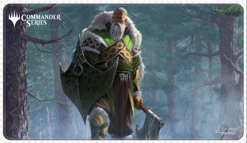 Commander Series Fynn, The Fanbearer Stitched Edged Playmat - Magic the Gathering TCG