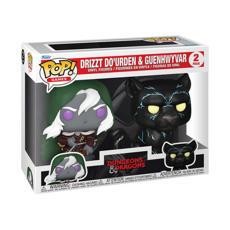 Pop! Dungeons & Dragons - Drizzt Do'urden & Guenhwyvar (2 Pack)