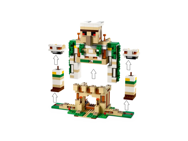 The Iron Golem Fortress - Lego Minecraft 21250