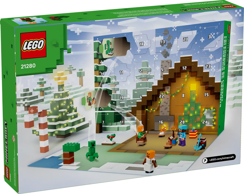 Lego Minecraft - 2025 Advent Calendar 21280