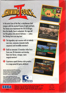 Shining Force 2 Back Cover - Sega Genesis Pre-Played