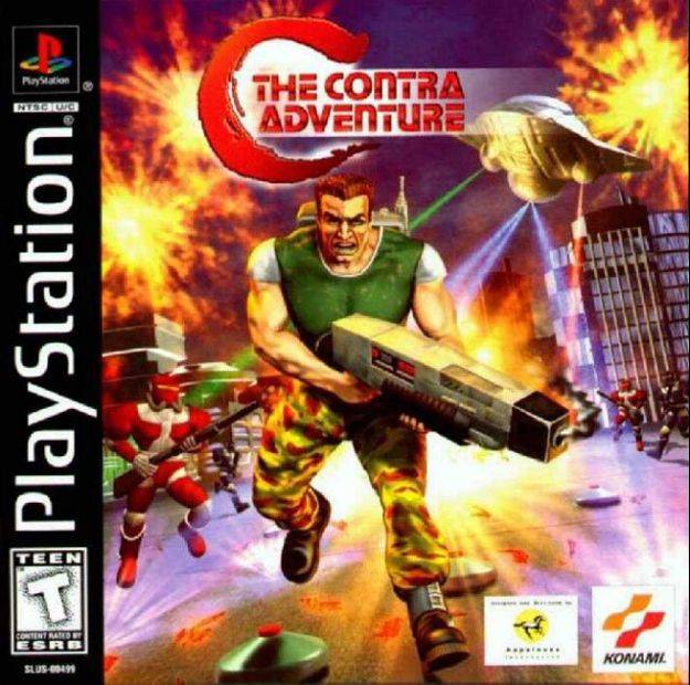 C: The Contra Adventure Complete in Box - Playstation 1 Pre-Played