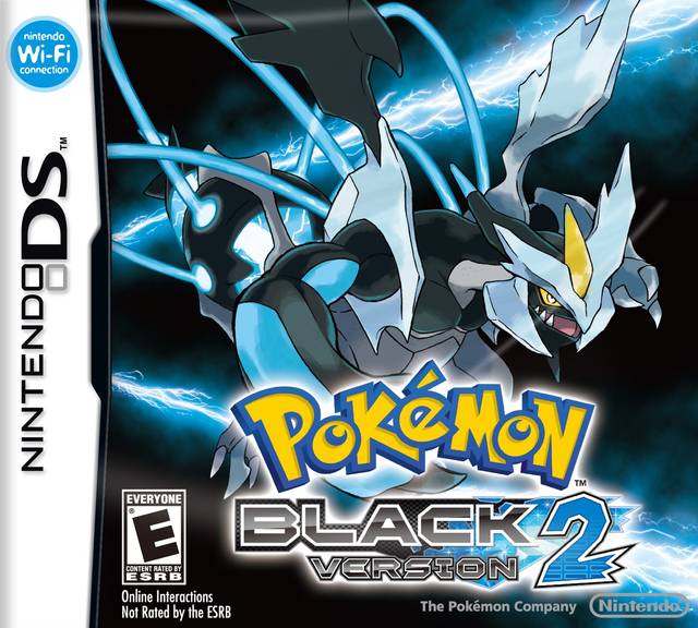 Pokemon Black Version 2 Front Cover - Nintendo DS Pre-Played