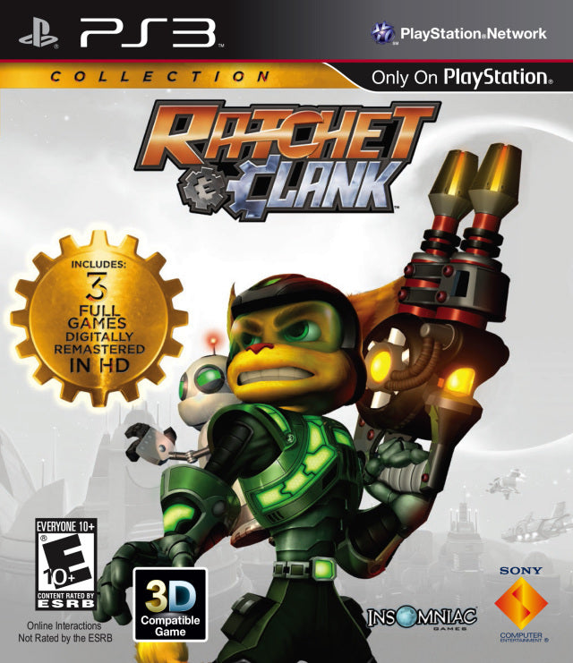 Ratchet & Clank Collection Front Cover - Playstation 3 Pre-Played