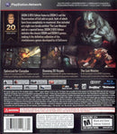 Doom 3 BFG Edition Back Cover - Playstation 3 Pre-Played