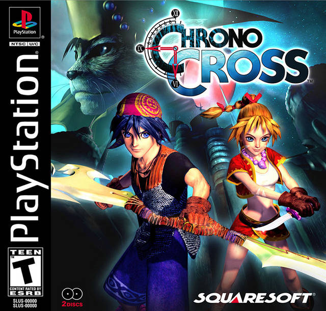 Chrono Cross Front Cover - Playstation 1 Pre-Played