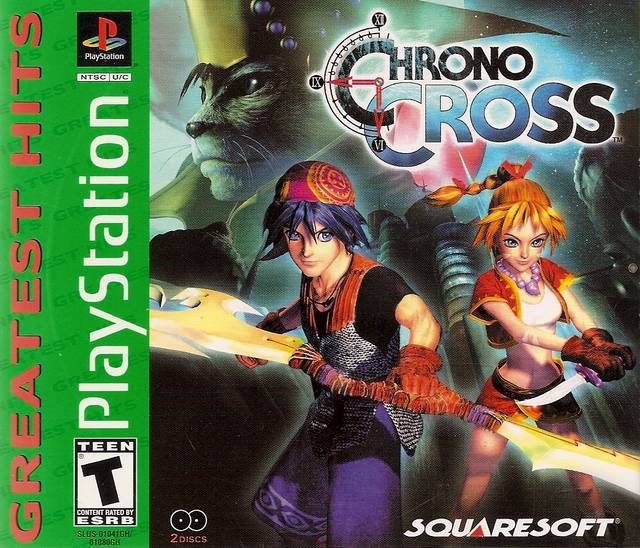 Chrono Cross (Greatest Hits) Front Cover - Playstation 1 Pre-Played