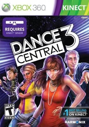 Dance Central 3 Front Cover - Xbox 360 Pre-Played