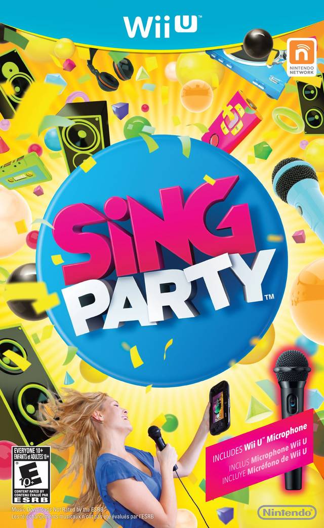 Sing Party - Nintendo WiiU Pre-Played
