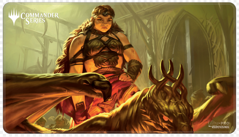 Commander Series Magda, Brazen Outlaw Stitched Edged Playmat - Magic the Gathering TCG
