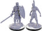 Plague Zombie & Skeletal Champion W22 - Pathfinder Deep Cuts Unpainted Miniatures