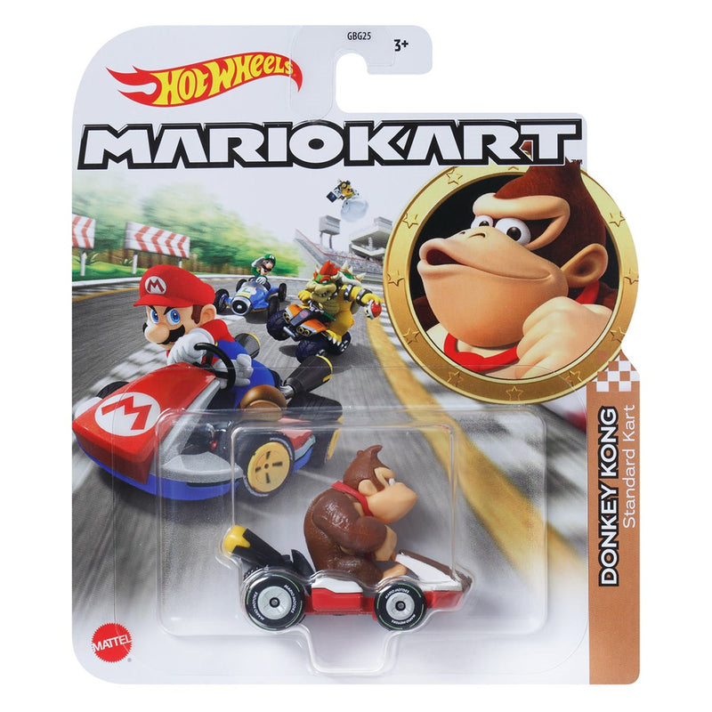 Donkey Kong Standard Kart - Mario Kart Hot Wheels