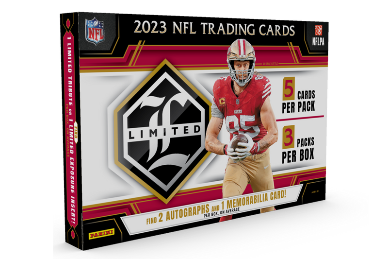 2023 Panini Limited NFL Trading Card Box (Hobby)