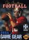 Joe Montana Football  - Sega Game Gear Pre-Played