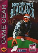 Poker Face Paul's Blackjack - Sega Game Gear Pre-Played