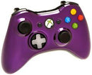 Xbox 360 Wireless Chrome Purple Controller  - Pre-Played