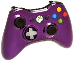 Xbox 360 Wireless Chrome Purple Controller  - Pre-Played