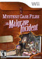 Mystery Case Files: The Malgrave Incident - Nintendo Wii Pre-Played