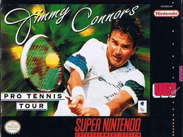Jimmy Connors Pro Tennis Tour - Super Nintendo  SNES Pre-Played
