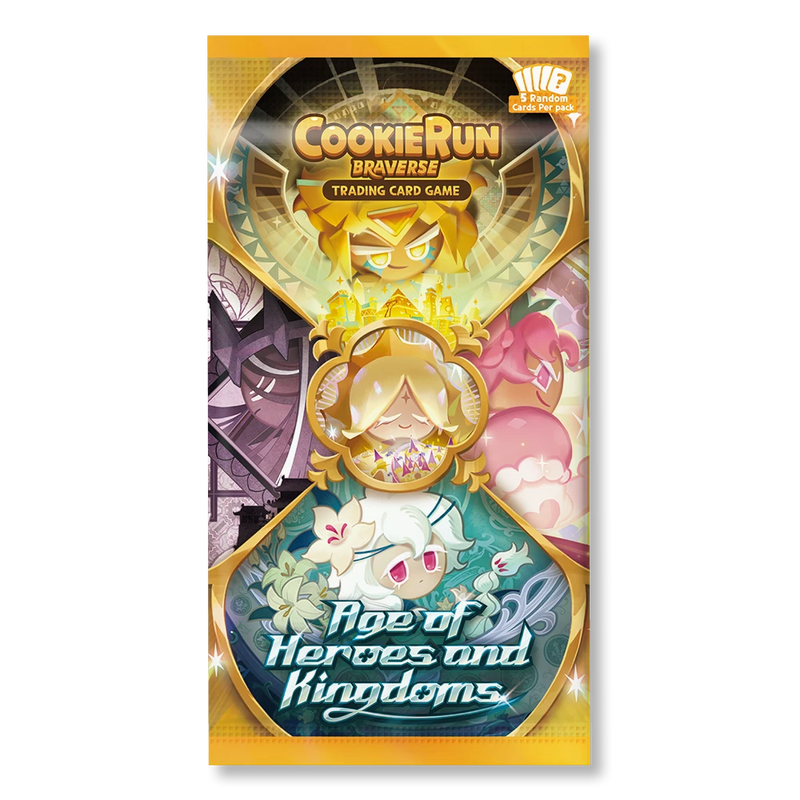 Age of Heroes and Kingdoms Booster Pack - CookieRun: Braverse TCG