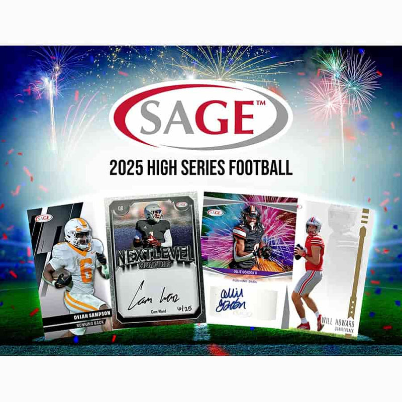 2025 Sage Football High Series Hobby Box