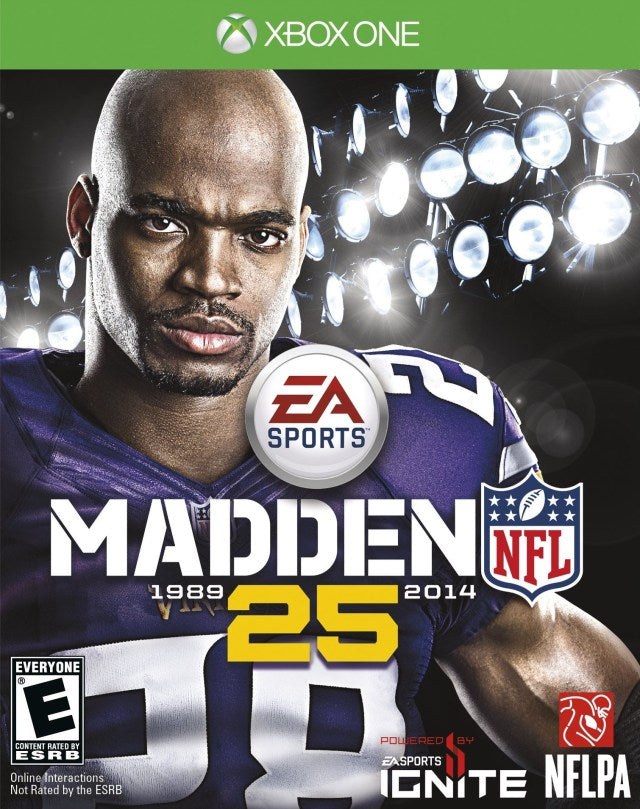 Madden NFL 25 Front Cover - Xbox One Pre-Played