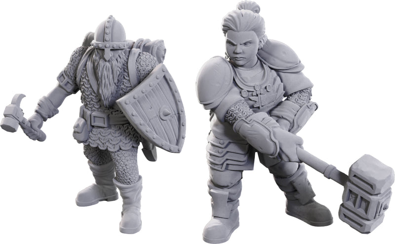 Dwarves Limited Edition 50th Anniversary - Dungeons & Dragons Nolzur's Marvelous Unpainted Miniatures