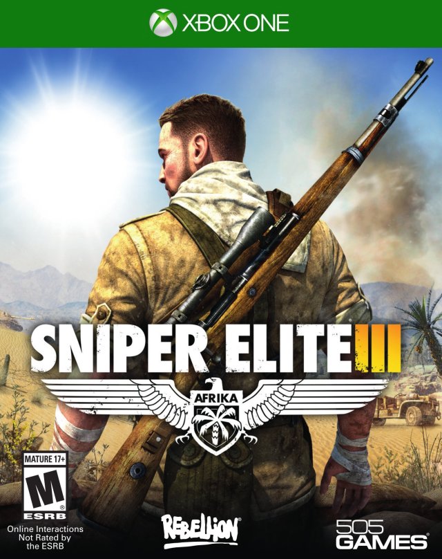 Sniper Elite V3 Front Cover - Xbox One Pre-Played