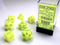 Chessex Dm8 Poly Vortex Electric Yellow/Green (7)