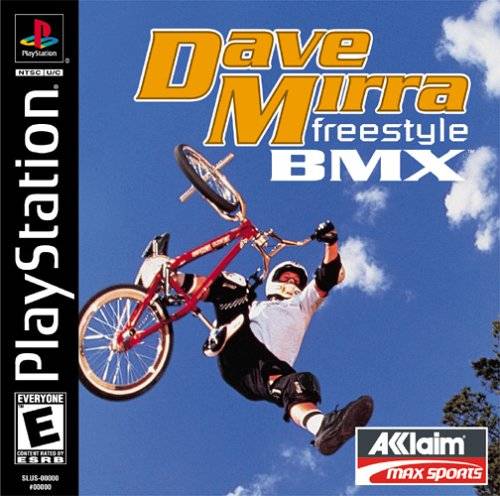 Dave Mirra Freestyle BMX Front Cover - Playstation 1 Pre-Played